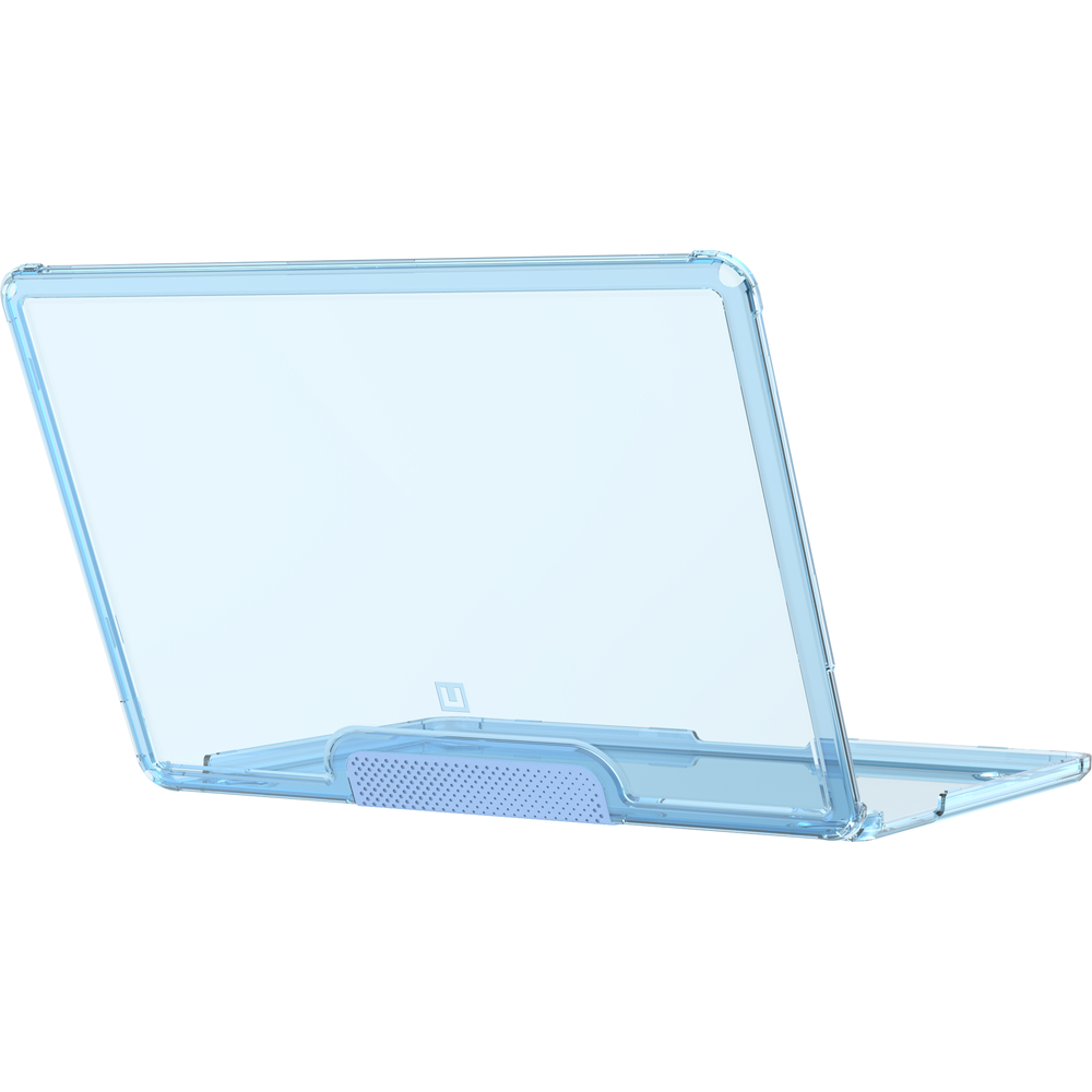 Чехол-накладка UAG [U] Lucent Cerulean для MacBook Air 13" (2022 M2), лазурный голубой